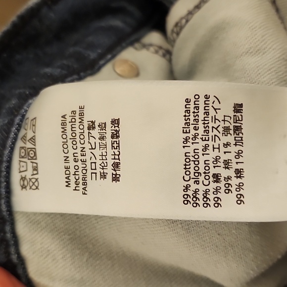 MICHAEL KORS Kent Skinny Jeans, Size 30x34, Tall, EUC, Dark Denim - Picture 6 of 6